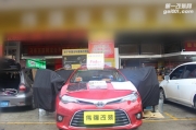 南寧豐田雷凌專業(yè)音響隔音汽車改裝南寧偉強汽車改裝