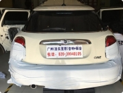 寶馬mini全車(chē)隔音降噪 施工案例 番禺音樂(lè)寬帶施工店