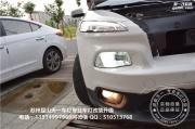 蘇州昆山天一車(chē)燈升級(jí)改裝JEEP自由光升級(jí)雙光透鏡氙氣燈L...