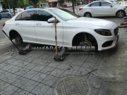 成都極速輪轂 奔馳C200升級(jí)19寸原裝AMG輪轂