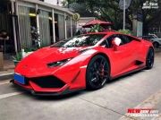 [外觀] 蘭博基尼LP610 Huracan改裝Revozport碳纖維小包圍 前唇后唇 尾翼