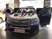 斯巴魯森林人汽車音響改裝丹拿272二分頻—佛山汽車音響...