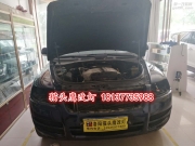 洛陽改裝車燈 老款途銳改燈改氙氣大燈雙光透鏡LED惡魔眼