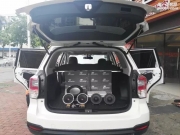 汽車音響改頭換面！斯巴魯森林人汽車音響改裝全過程
