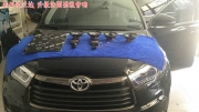 豐田漢蘭達(dá)升級(jí)法國(guó)勁浪汽車音響常州愛車小屋汽車音響