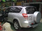 RAV4超級作業(yè)系列之雷達(dá)、雨檔安裝及犀牛皮粘貼詳細(xì)過程