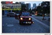 鈴木吉姆尼升級4個射燈，對面的車誰還敢會車開遠光