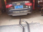 奧迪A4L 改裝AOOAS中尾段可變閥門排氣