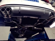 奧迪A4L B9 改裝RES中尾段雙邊四出高性能排氣系統(tǒng)；