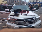 齊齊哈爾龍軍汽車音響改裝-蘭德酷路澤升級史云威格V465C