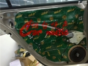 煙臺音響改裝大眾高爾夫7大能隔音雷貝琴音響升級