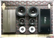广州奔腾B70改装芬朗乌托邦系列顶级三分频音响UT-6.3，带...