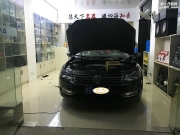 揚(yáng)州汽車音響隔音改裝大眾帕薩特升級(jí)功放低音 達(dá)人汽車...