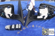 西安奔馳C200原廠后視鏡折疊防炫目鏡片原廠中控三色氛圍燈