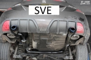 SVE 标志308CC改装排气管跑车音尾段 汽车排气管 订制类