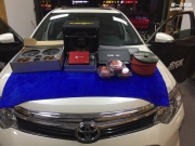 惠州非凡之聲 豐田凱美瑞 汽車音響改裝 美國路美AH 28.6