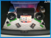 聆聽動人音樂 合肥匠途音響改裝 本田思域升級詩蔓AT165