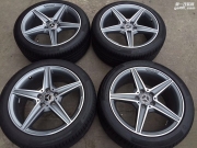 新車拆17年輪胎，奔馳 原廠 C260，進(jìn)口 德國 18寸原裝輪轂