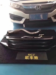 十代思域 改裝AOOAS直通頭段&前段