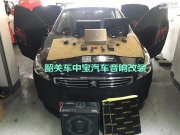 韶關(guān)車中寶汽車音響改裝/標志508音響升級雷貝琴案例分享/...