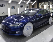 北京通州現(xiàn)代特斯拉全車(chē)漆面XPEL透明保護(hù)膜隱形車(chē)衣