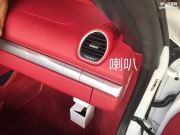 保时捷718 Boxster S装秒表 白色表底，黑色面版，广州新款安装