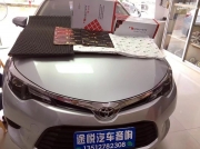 南寧隔音改裝-豐田雷凌隔音改裝+全車中道隔音改裝