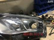 《中山增彩汽車燈光》長城哈弗H6大燈升級七度英雄套裝