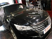 濟(jì)南豐田皇冠汽車音響改裝丹麥丹拿主動(dòng)三分頻|孚卡悅聽