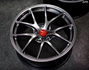 [轮毂轮胎] 日本  BBS RI-A DB 18x8.5J ET45 5x112   合装 A3/S3 A45/CLA ，高尔夫6 / 7等。 ​​​​