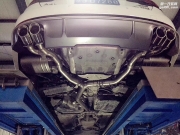 奧迪A4L B9 改裝RES中尾段雙邊四出智能可變閥門排氣系統(tǒng)；