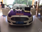 深圳福特蒙迪歐汽車音響改裝德國彩虹喇叭+美國DD低音 深....