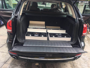 南昌原聲源汽車音響改裝寶馬X5無損改裝升級圣尼克斯藍驅(qū)...