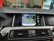 深圳寶馬520LI加裝大屏加哈曼音響氛圍燈