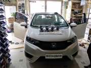 大慶春龍汽車影音改裝本田飛度升級魔立方C165X2