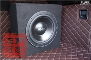 温州宝马X6音响改装升级雷贝琴