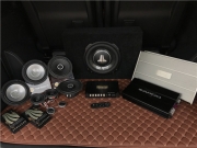 綿陽繪音本田奧德賽汽車音響升級(jí)德國彩虹三分頻