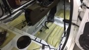 河源汽車隔音-大眾寶來全車獅龍隔音降噪施工案例-河源城...