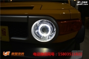 太原豐田FJ車燈改裝GTR透鏡歐司朗66140燈泡歐司朗安定
