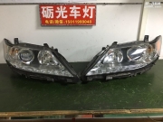 廣州汽車改燈 雷克薩斯大燈改海拉5雙光透鏡飛利浦套餐