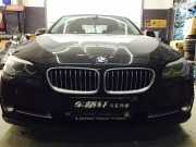 寧波改燈   寶馬523大燈升級4近4遠(yuǎn)超級燈光效果 德國海拉5...