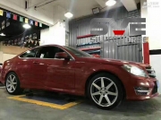 進(jìn)口奔馳C200兩門coupe升級(jí)中尾段四出可變閥門排氣系統(tǒng)，.....