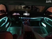 寶馬5系520Li 525Li 525Li改裝八色氛圍燈