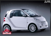 蘭溪市汽車音響改裝 金華萬車樂奔馳SMART改裝DLS喇叭