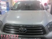 佛山車百度專業(yè)貼膜——豐田漢蘭達前檔雷朋貼膜