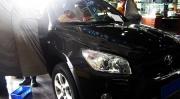 南寧大通 豐田RAV4汽車(chē)音響升級(jí)勁浪165V20套裝喇叭！