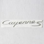 [外觀] 13627 卡宴 11+ 尾門標/Cayenne S  德國原廠標（包郵）