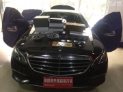 南昌奔馳E300汽車音響改裝|汽車音響升級奔馳丹拿喇叭|南...