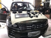 動聽音質(zhì) 途觀L汽車音響改裝德國零點(diǎn)GZRC16.3X三分頻—柳州...