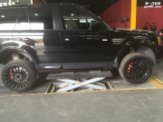 陸虎攬勝改裝BREMBO GT前六后四剎車套件